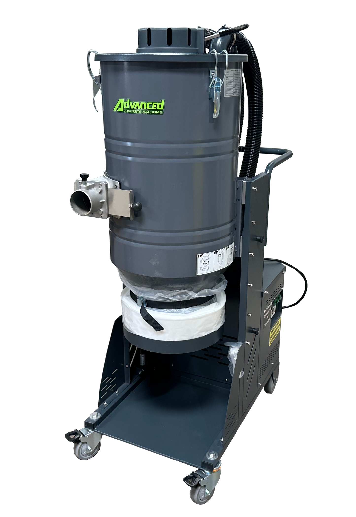 Advanced Three Motor Vacuum with Auto Cleaning Technology