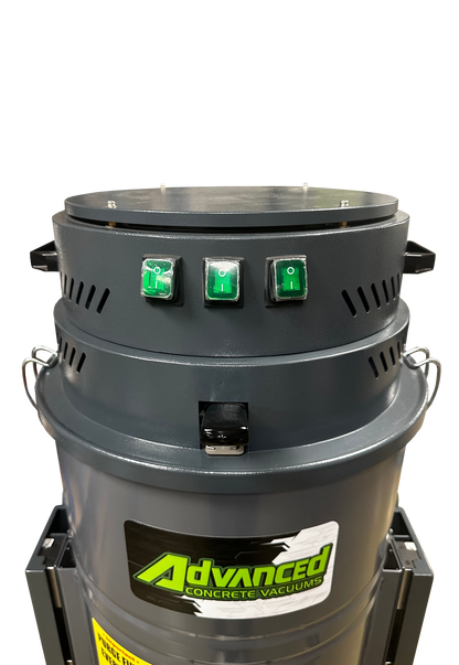 Advanced Three Motor Vacuum with Manual Purge