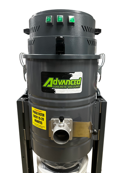 Advanced Three Motor Vacuum with Manual Purge