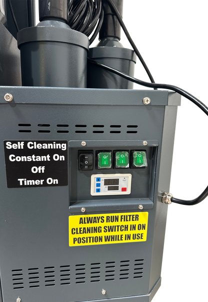 Advanced Three Motor Vacuum with Auto Cleaning Technology